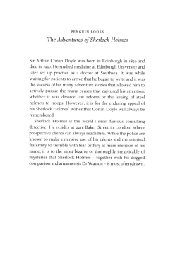 The Adventures of Sherlock Holmes (Collins Classics)