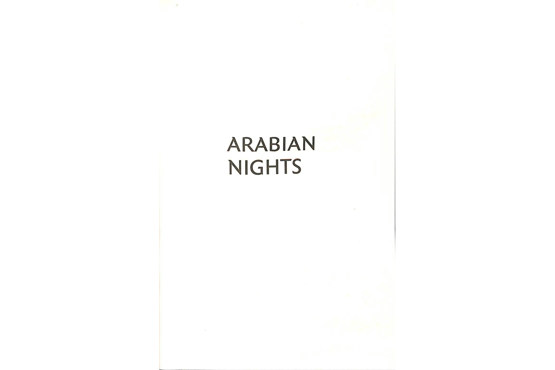 Arabian Nights (Collins Classics)