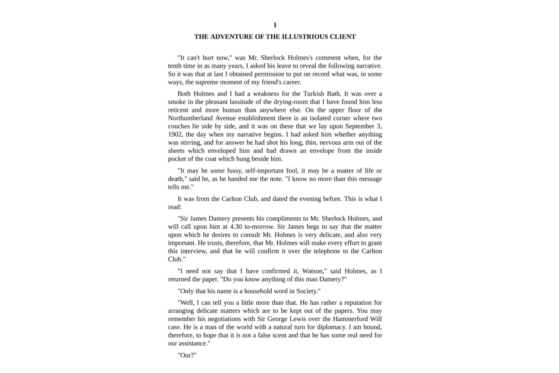 The Case-Book of Sherlock Holmes (Collins Classics)