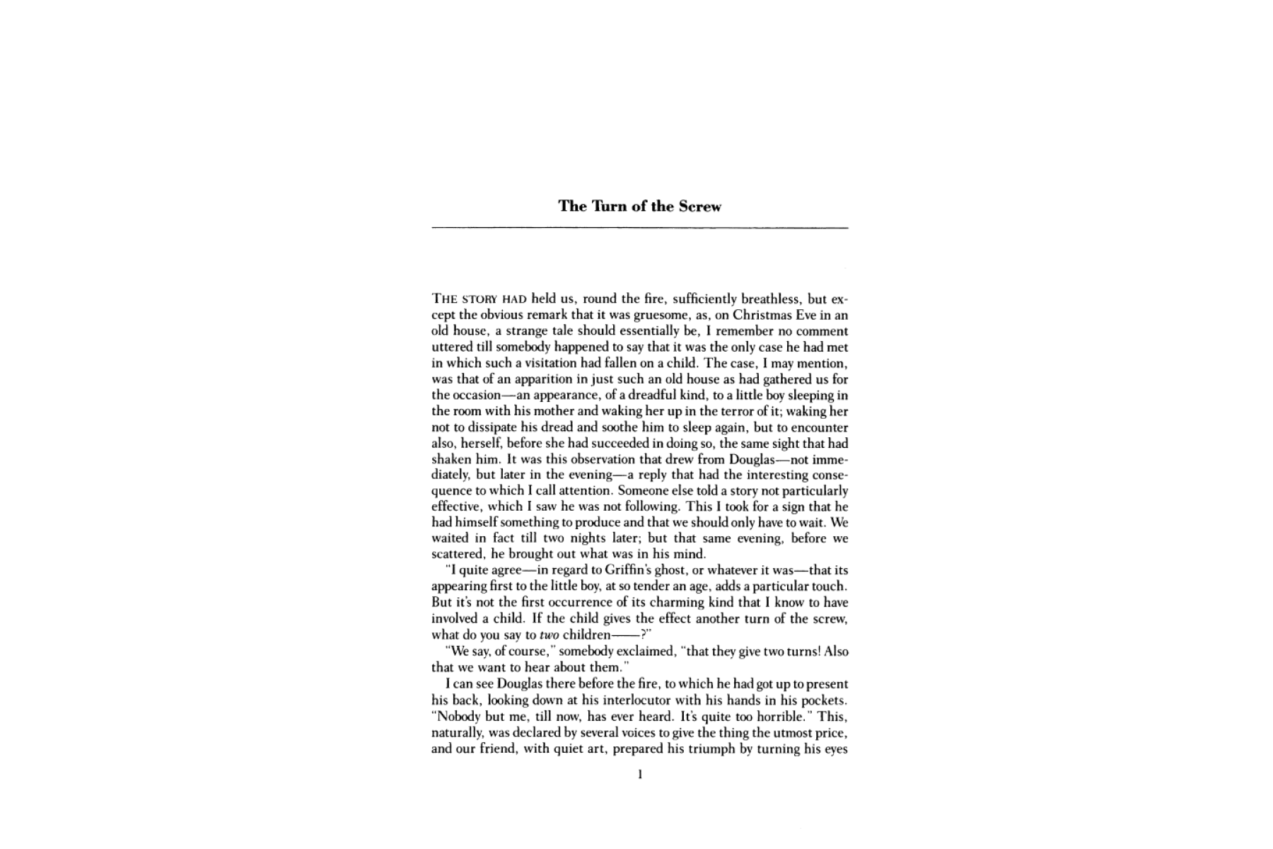 The Turn of the Screw (Collins Classics)