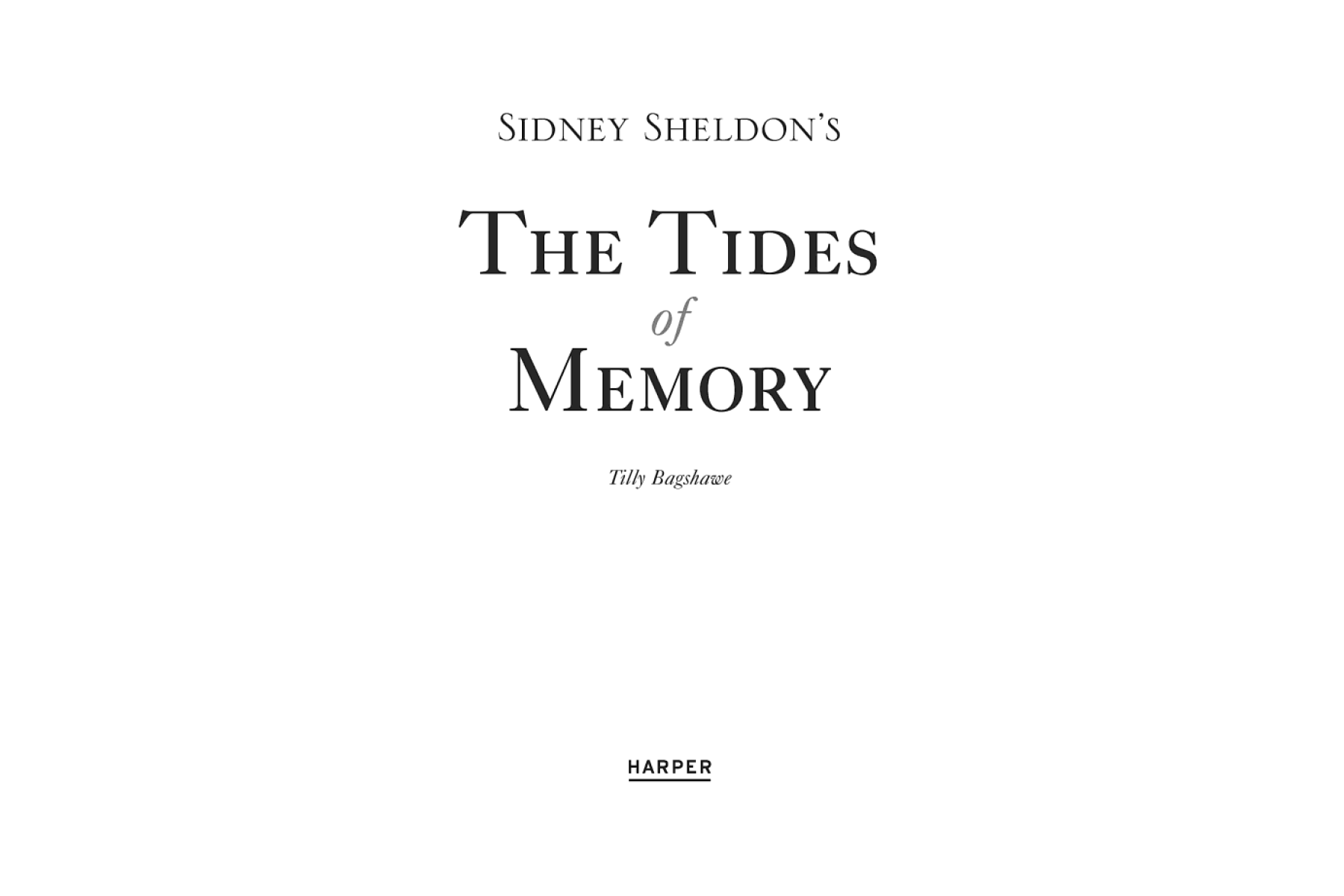 Sidney Sheldon's The Tides of Memory