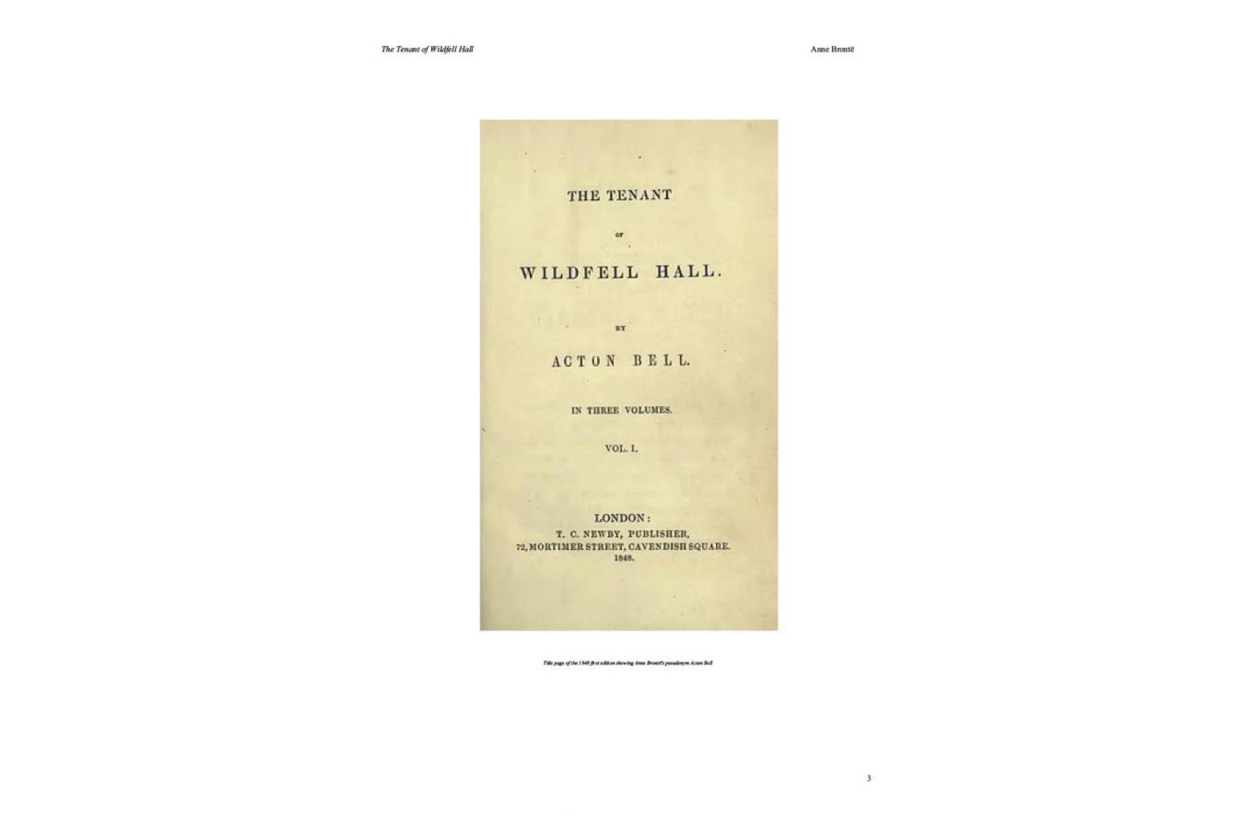 The Tenant of Wildfell Hall (Collins Classics)