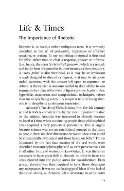 The Art of Rhetoric (Collins Classics)
