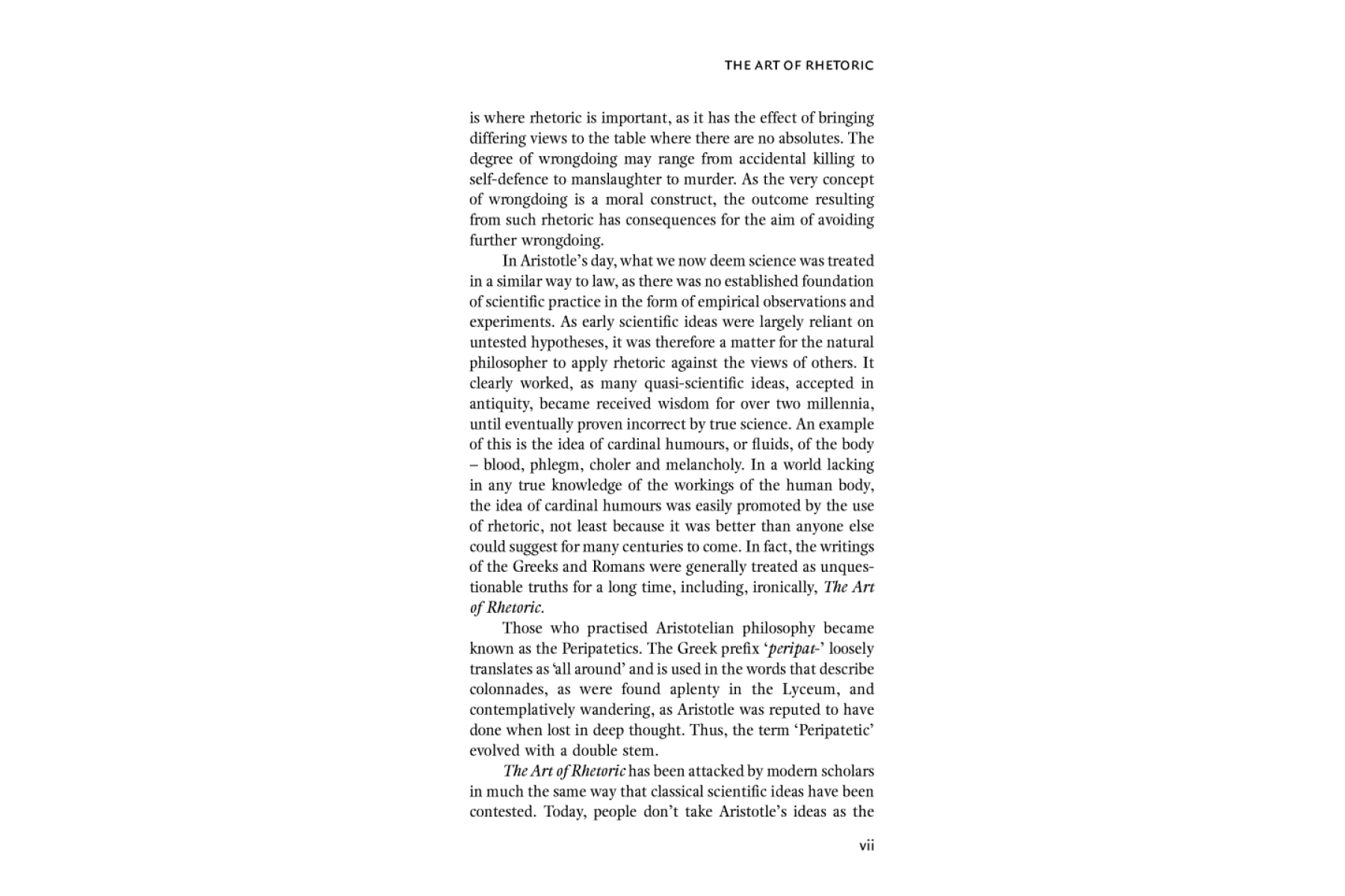 The Art of Rhetoric (Collins Classics)