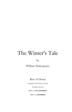 The Winter's Tale (Collins Classics)