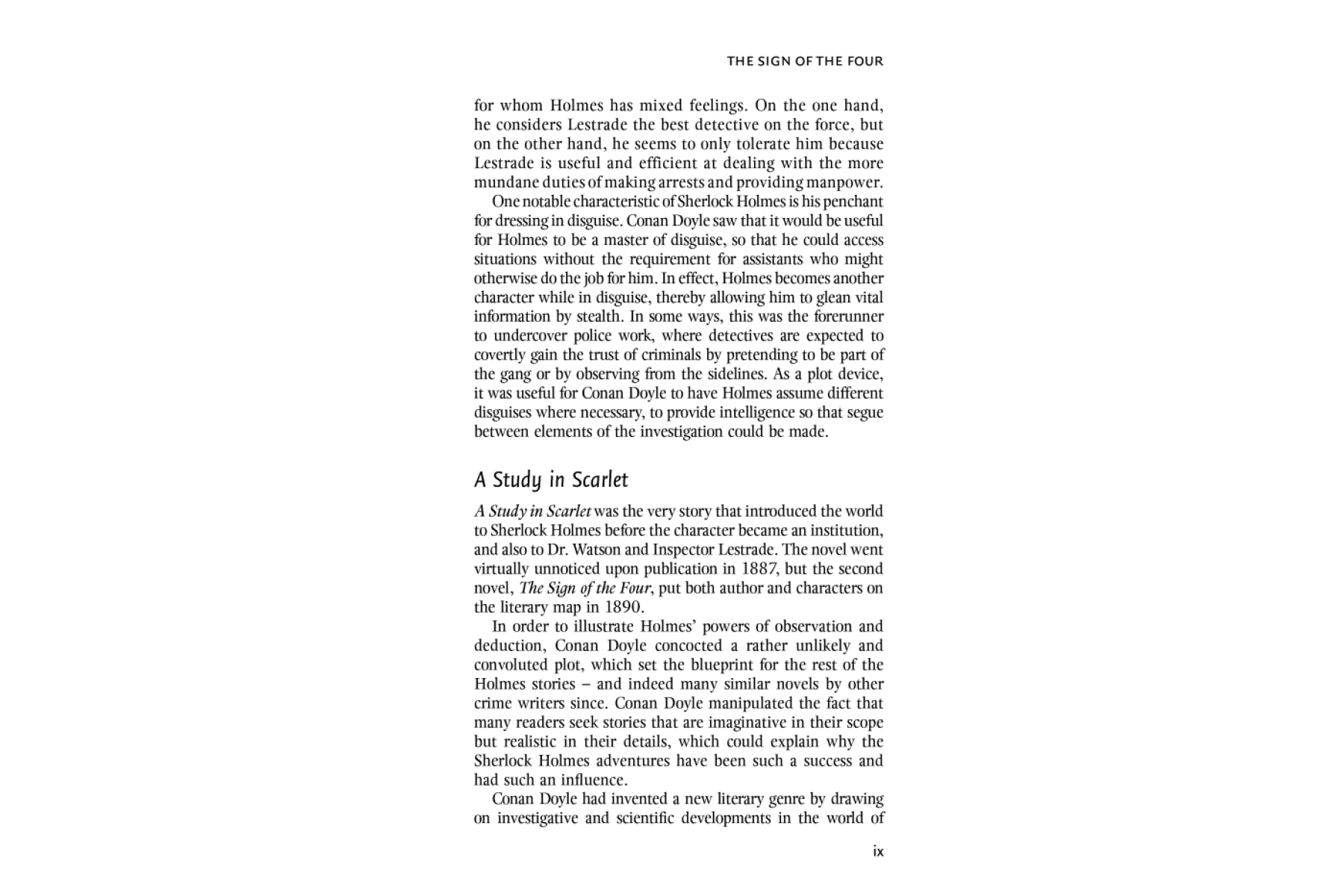 The Sign of the Four (Collins Classics)