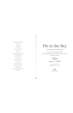 Pie in the Sky: Successful Baking at High Altitudes