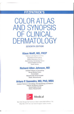 Fitzpatrick's Color Atlas and Synopsis of Clinical Dermatology, Seventh Edition