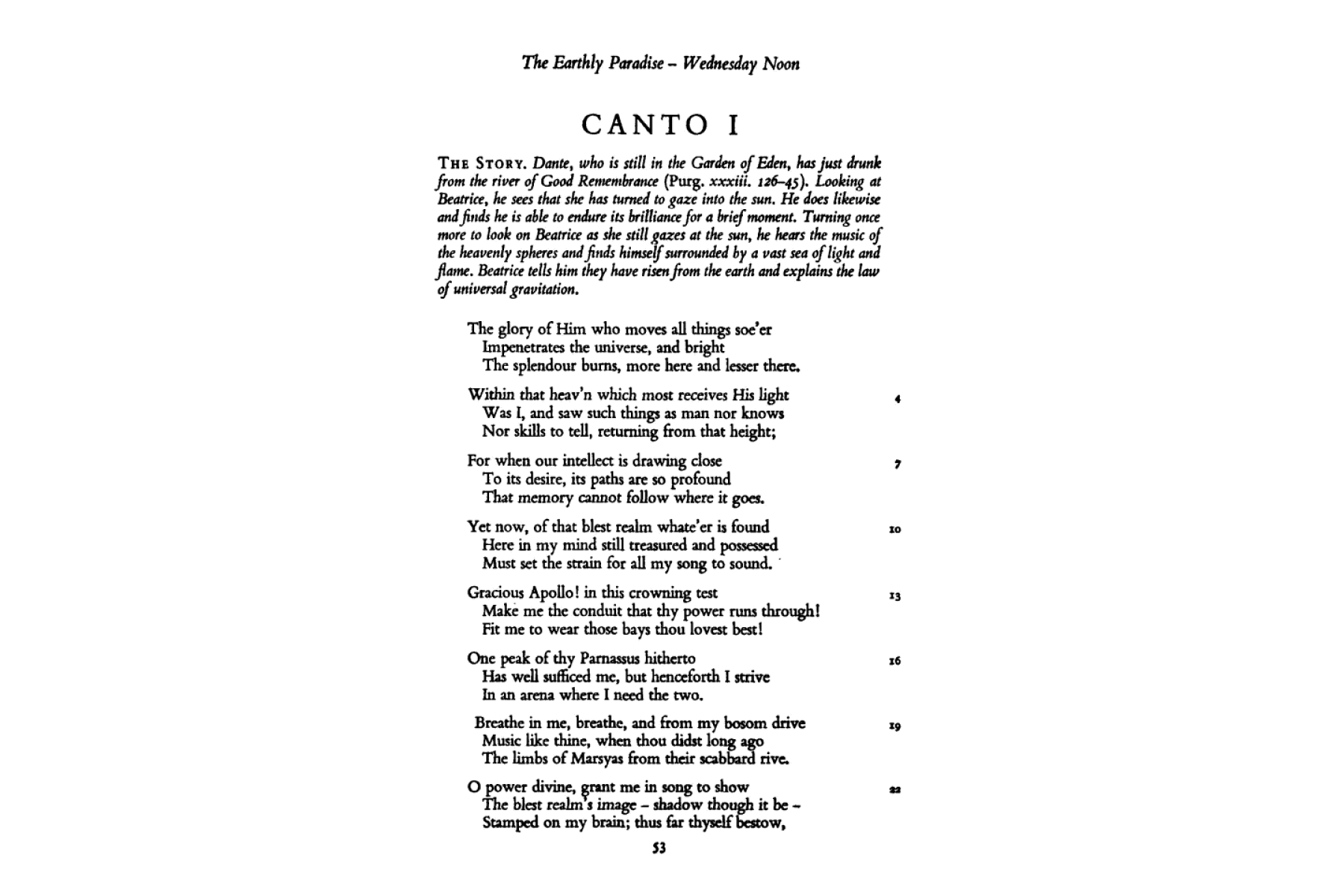 The Divine Comedy 3: Paradise