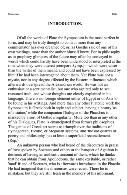 The Symposium (Penguin Classics)