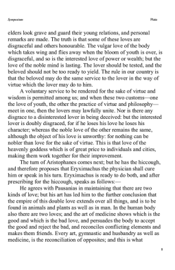 The Symposium (Penguin Classics)