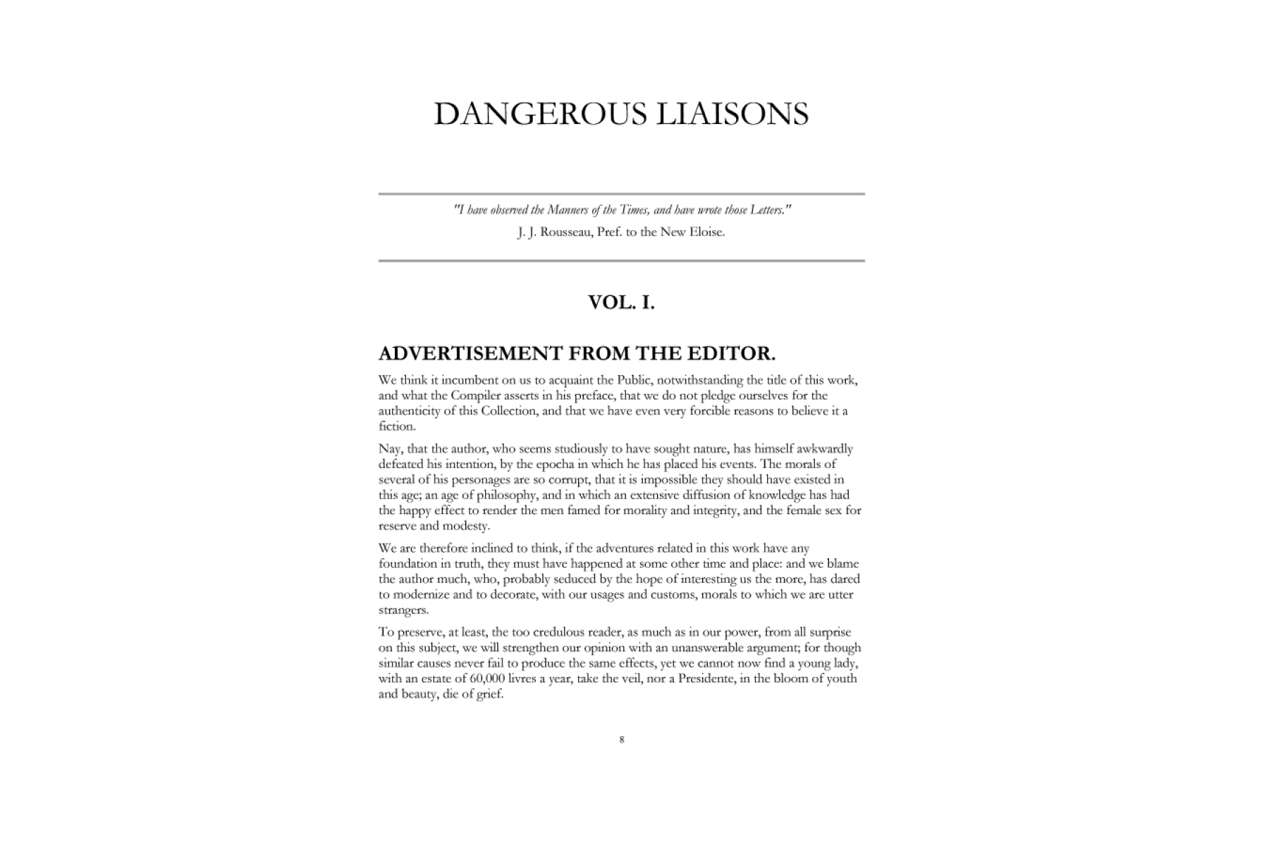 Dangerous Liaisons (Penguin Classics)