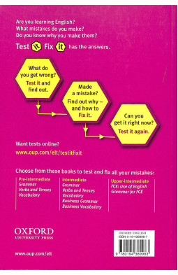 Test It, Fix It Intermediate: English Vocabulary