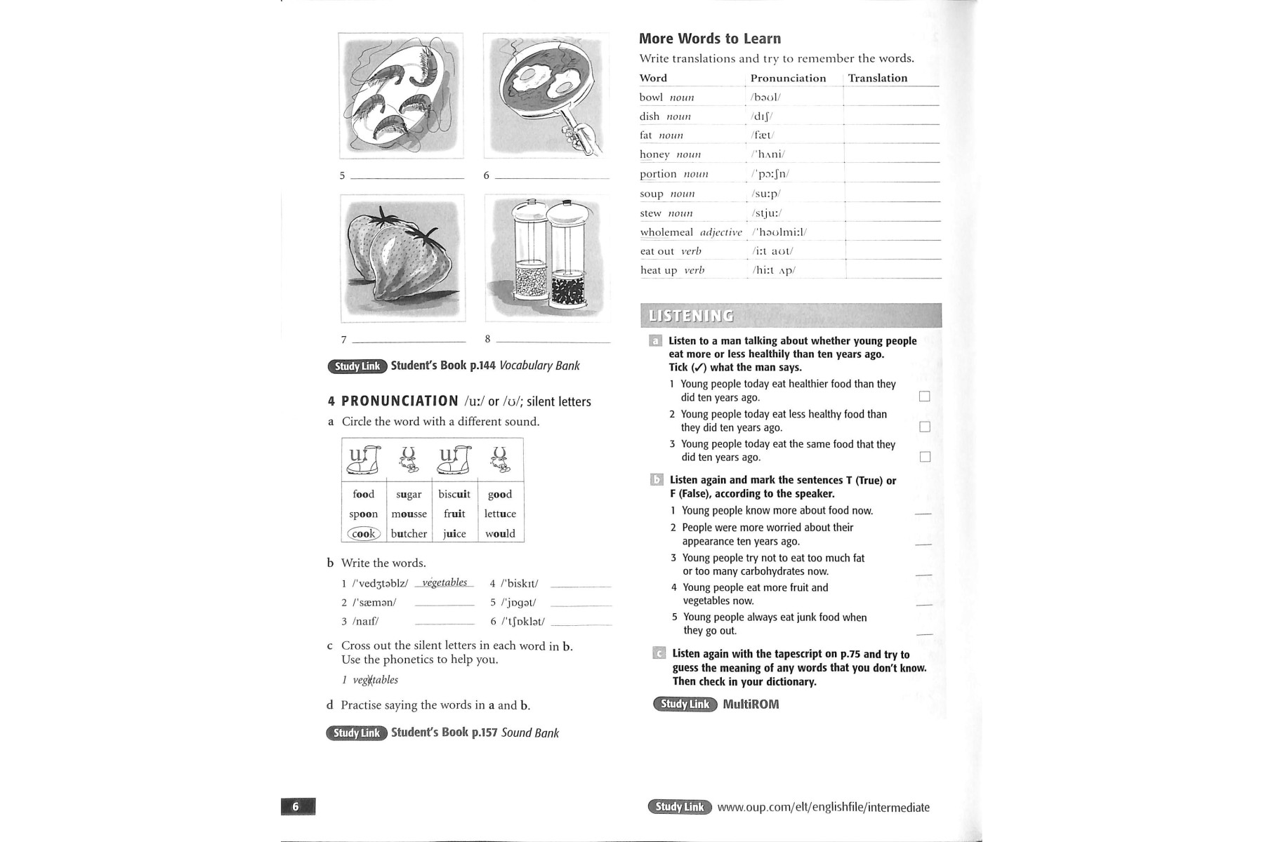 New English File: Intermediate: Workbook with key and MultiROM Pack
