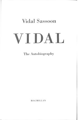 Vidal: The Autobiography