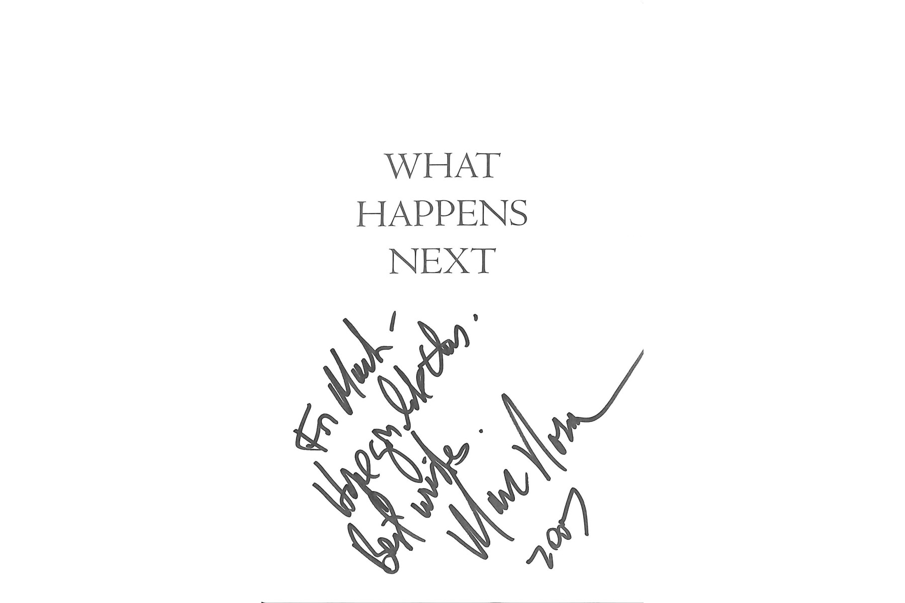 What Happens Next: A History of American Screenwriting