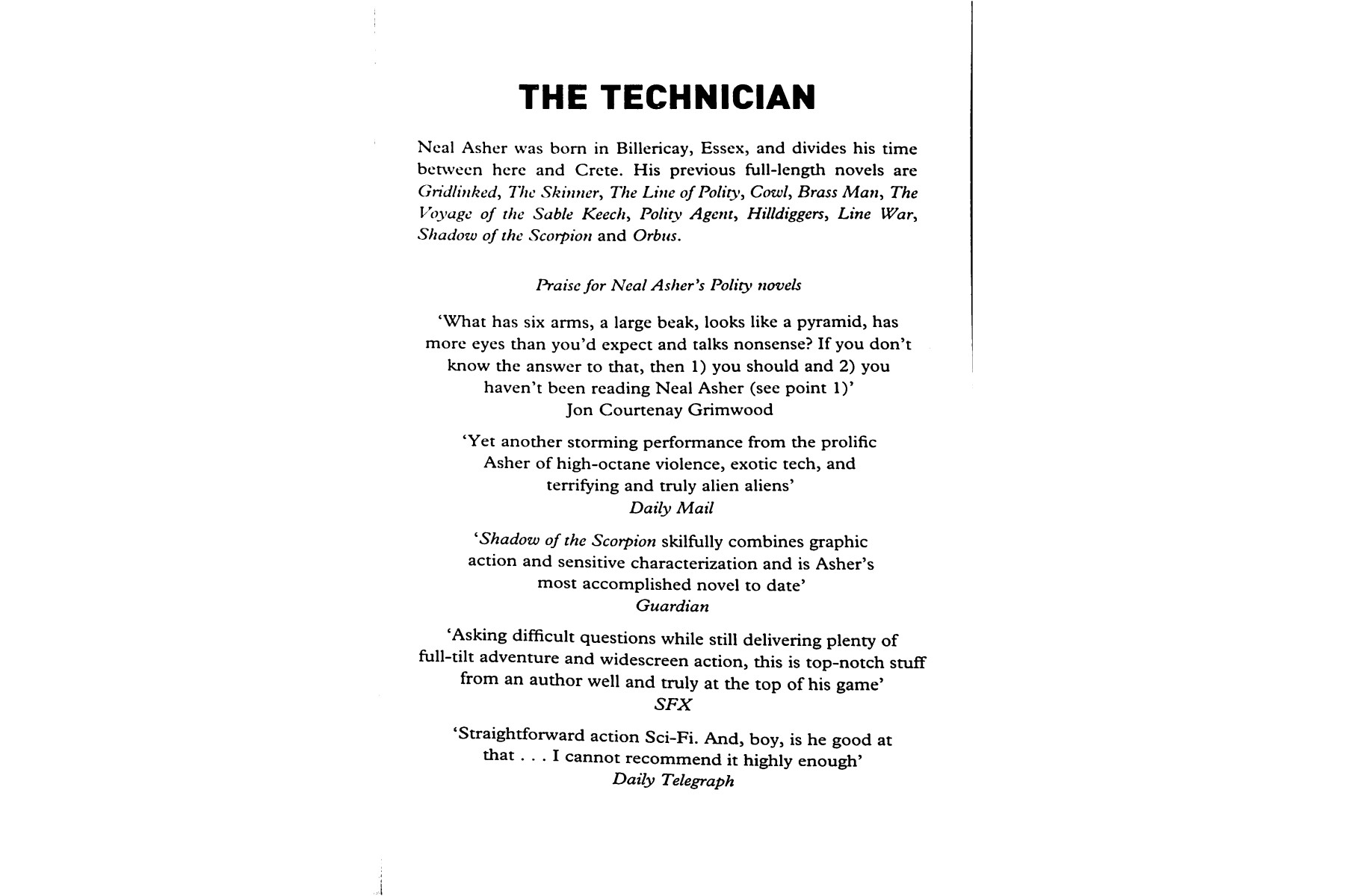 The Technician
