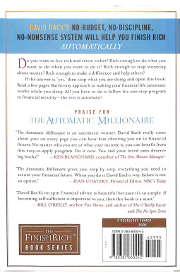 The Automatic Millionaire: A Powerful One-Step Plan to Live and Finish Rich