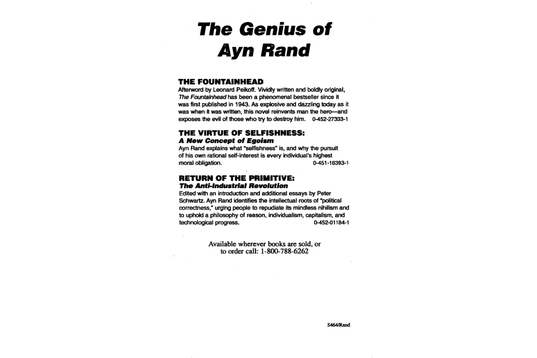 Atlas Shrugged