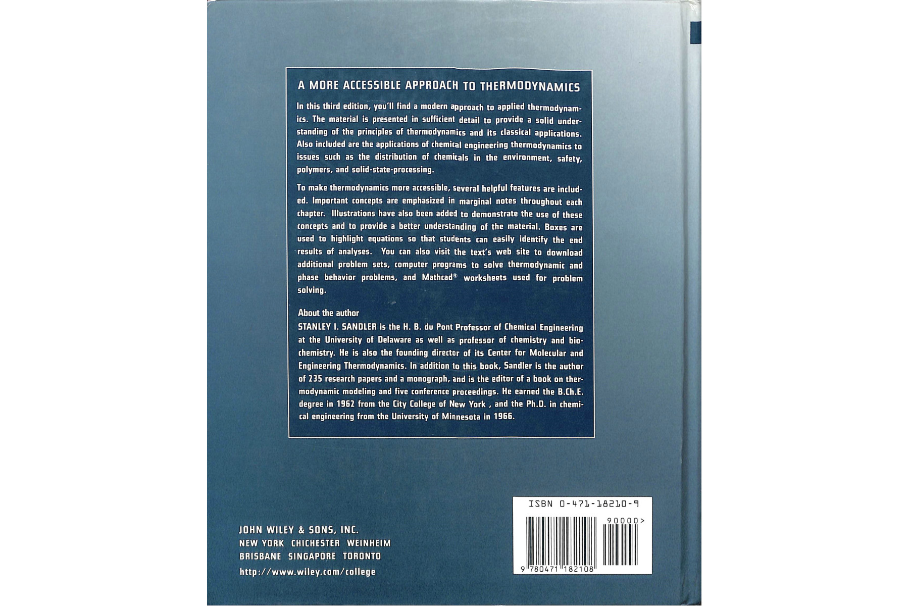 Studyguide for Chemical and Engineering Thermodynamics by Sandler