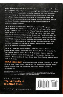 Transcaucasia, Nationalism and Social Change: Essays in the History of Armenia, Azerbaijan and Georg