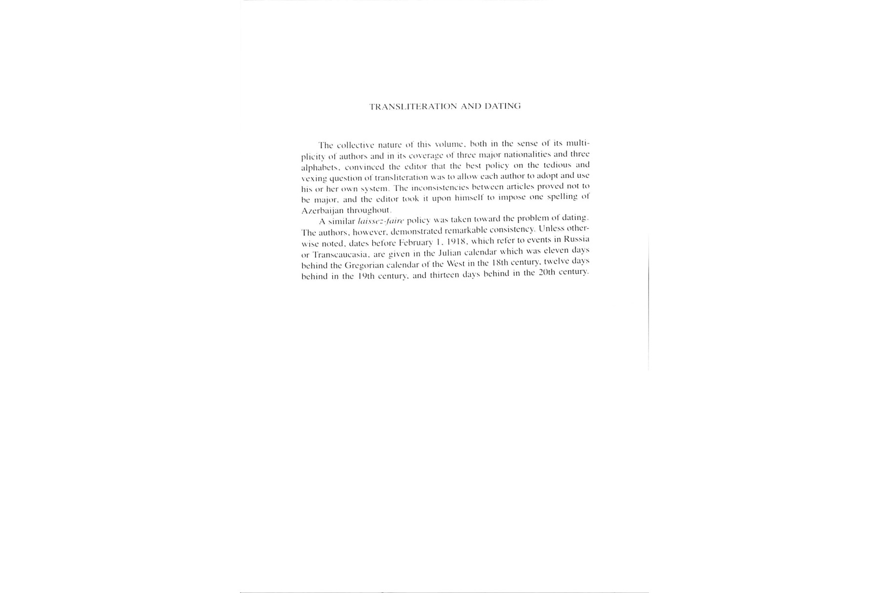 Transcaucasia, Nationalism and Social Change: Essays in the History of Armenia, Azerbaijan and Georg