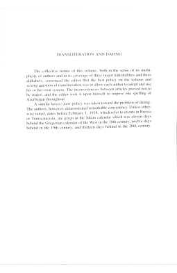 Transcaucasia, Nationalism and Social Change: Essays in the History of Armenia, Azerbaijan and Georg