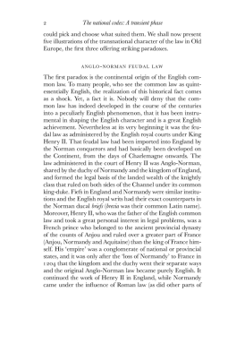 European Law in the Past and the Future: Unity and Diversity over Two Millennia