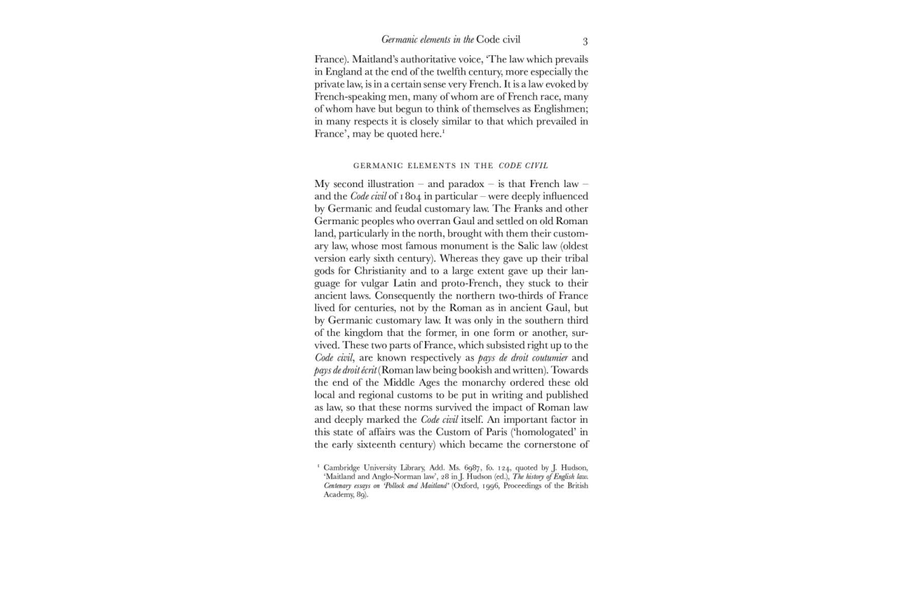 European Law in the Past and the Future: Unity and Diversity over Two Millennia