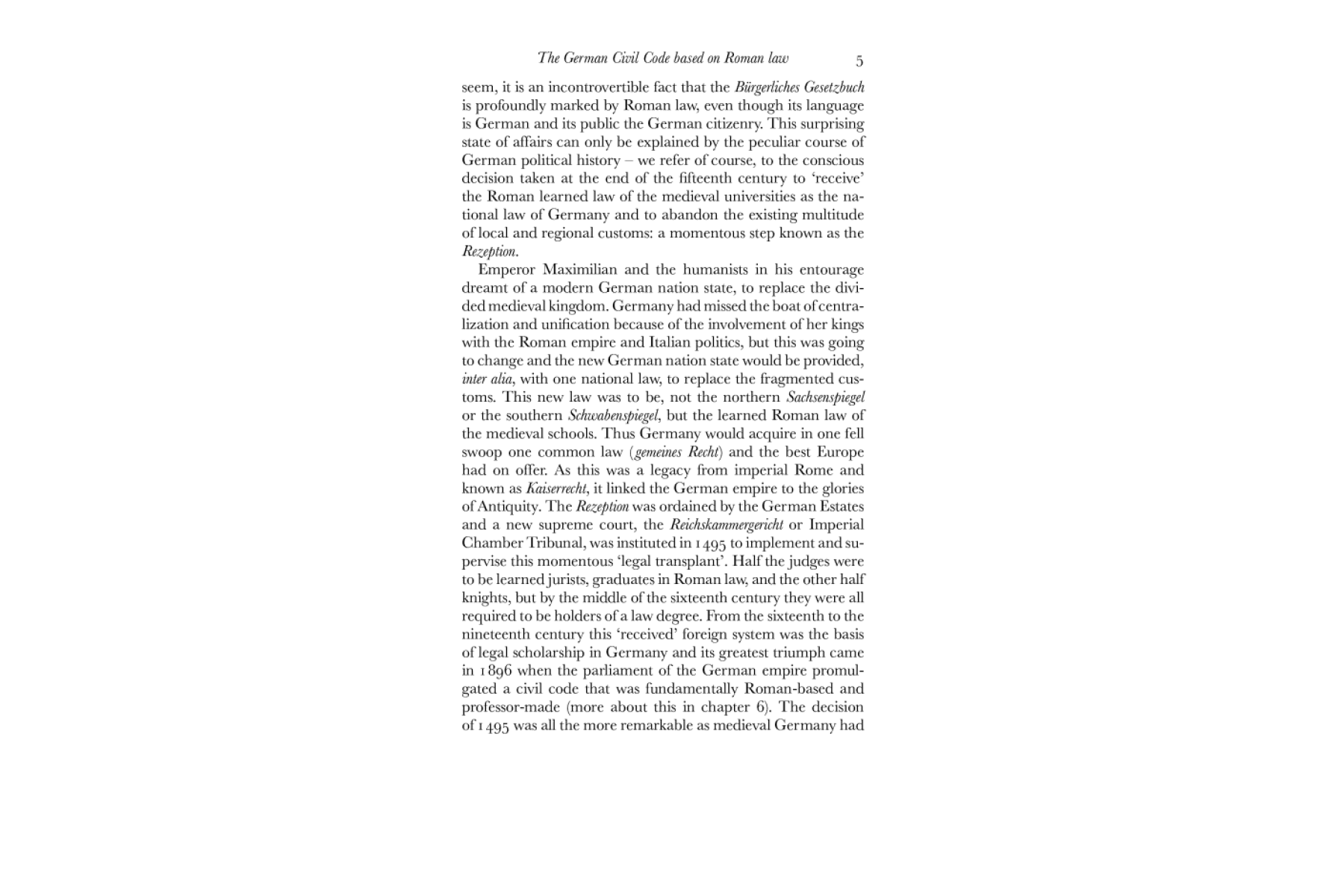 European Law in the Past and the Future: Unity and Diversity over Two Millennia