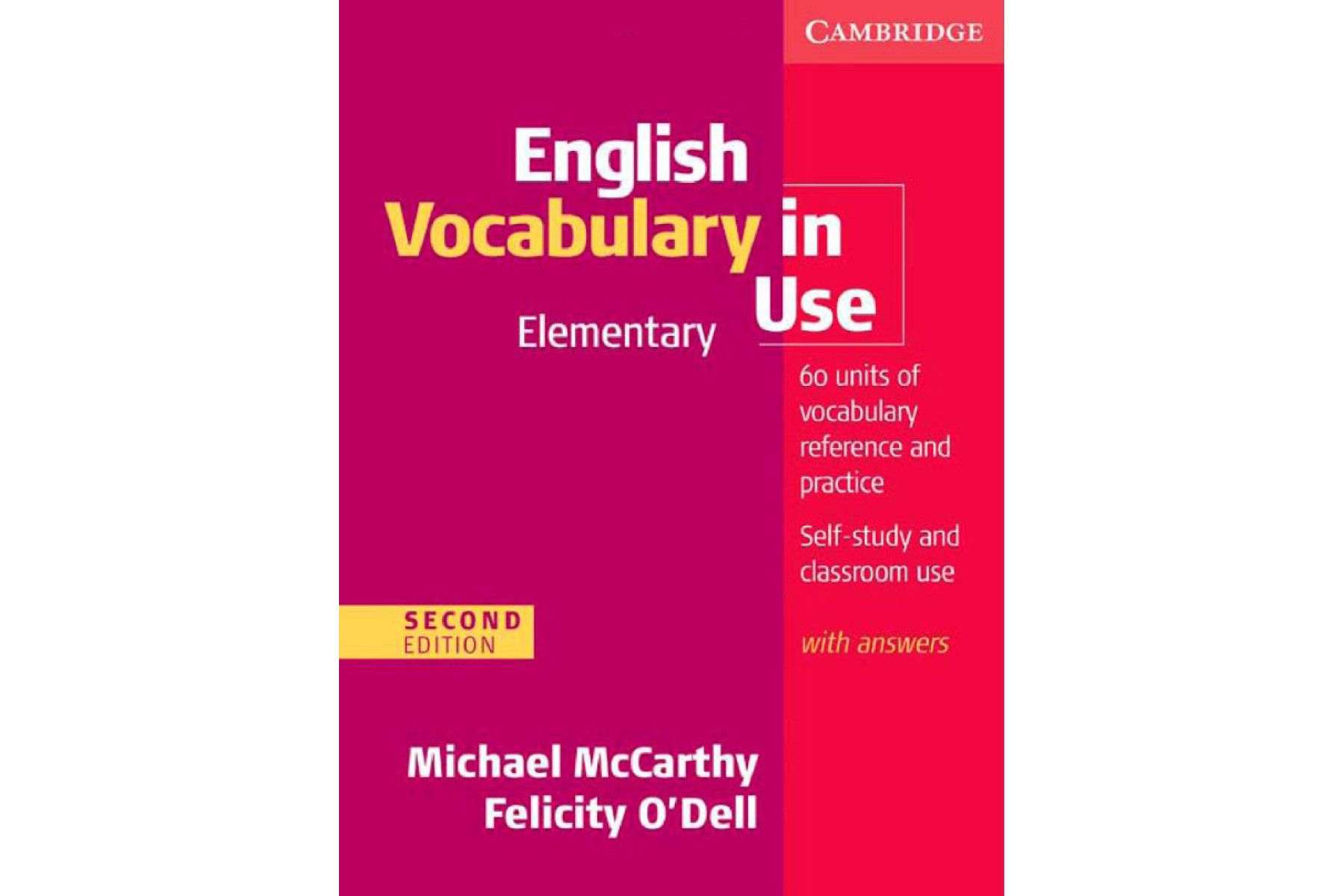 English Vocabulary in Use Elementary with Answers and CD-ROM