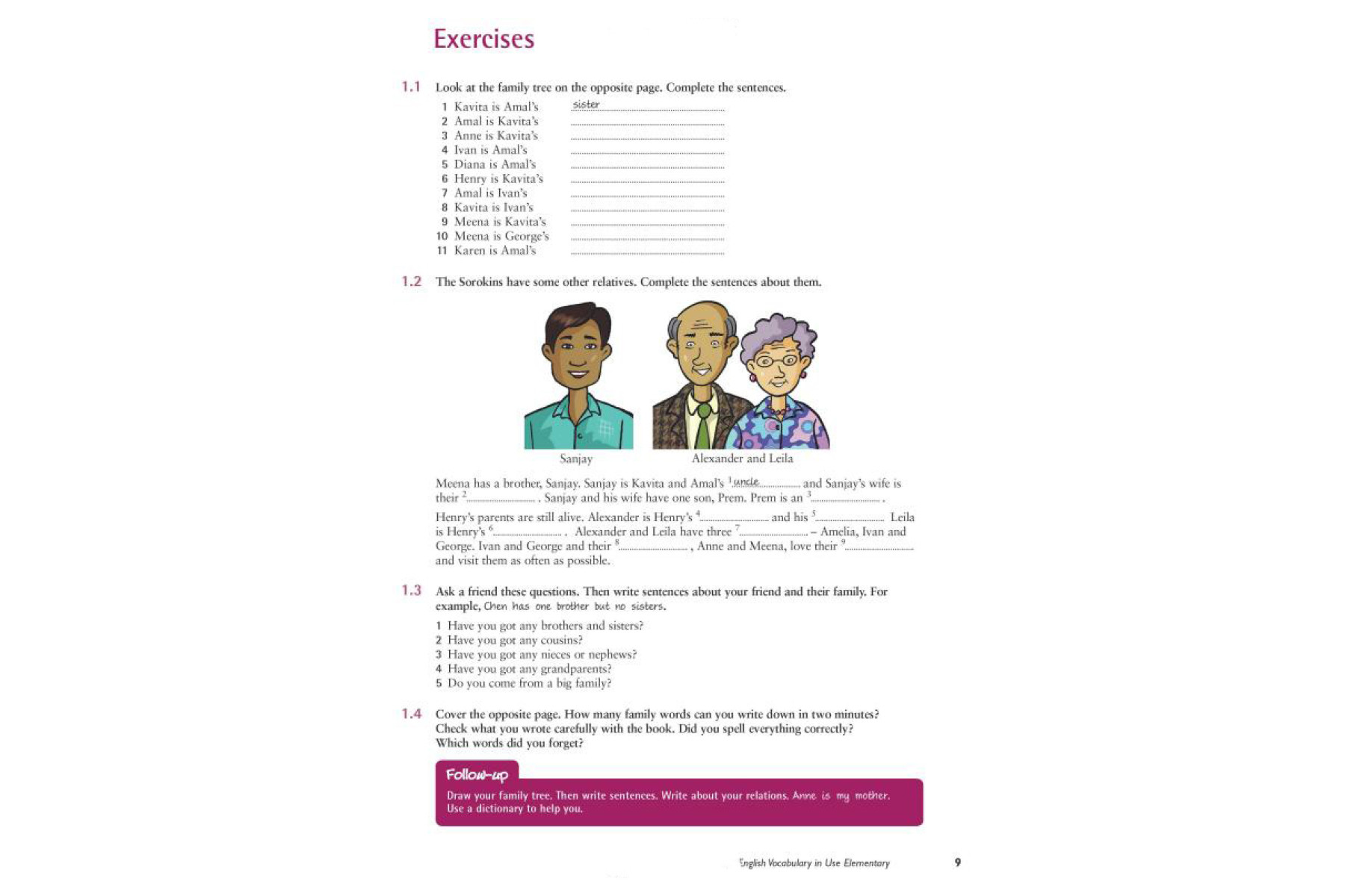 English Vocabulary in Use Elementary with Answers and CD-ROM