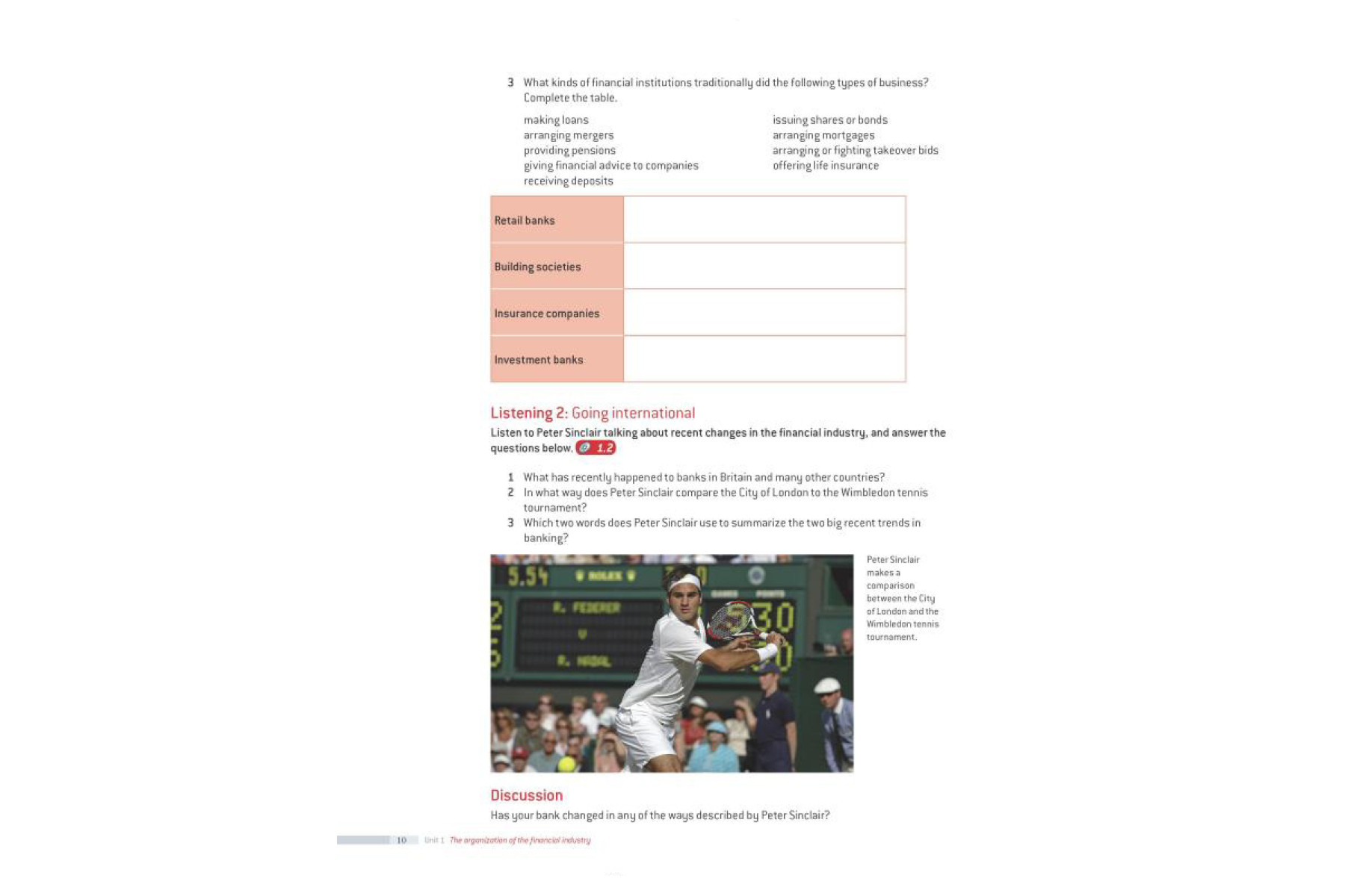 English for the Financial Sector Student's Book