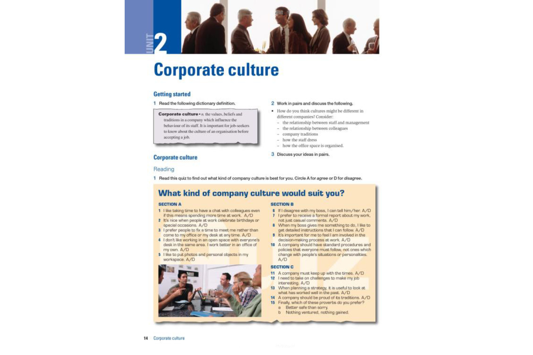 Business Benchmark Pre-Intermediate to Intermediate Student's Book with CD