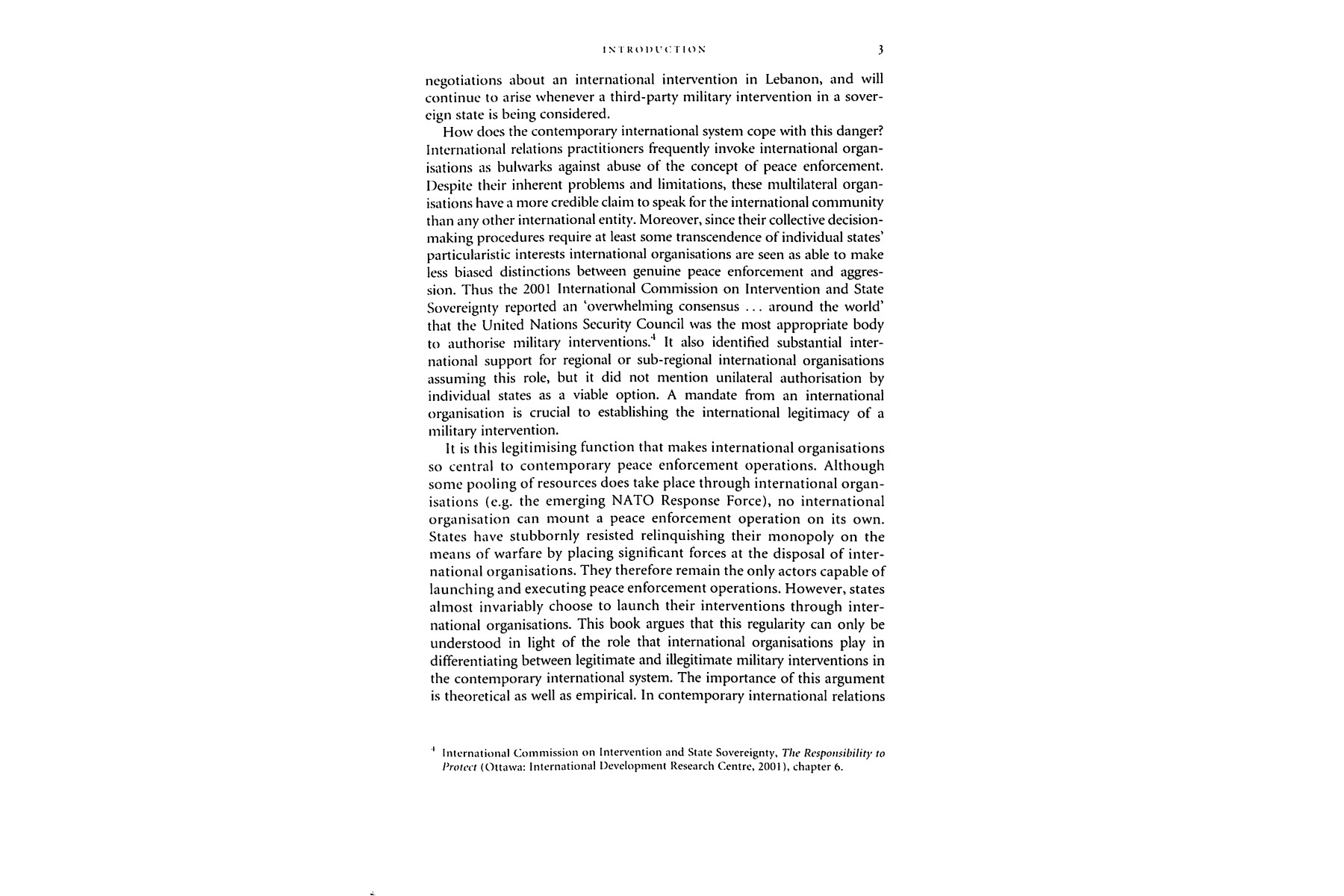 International Organisations and Peace Enforcement