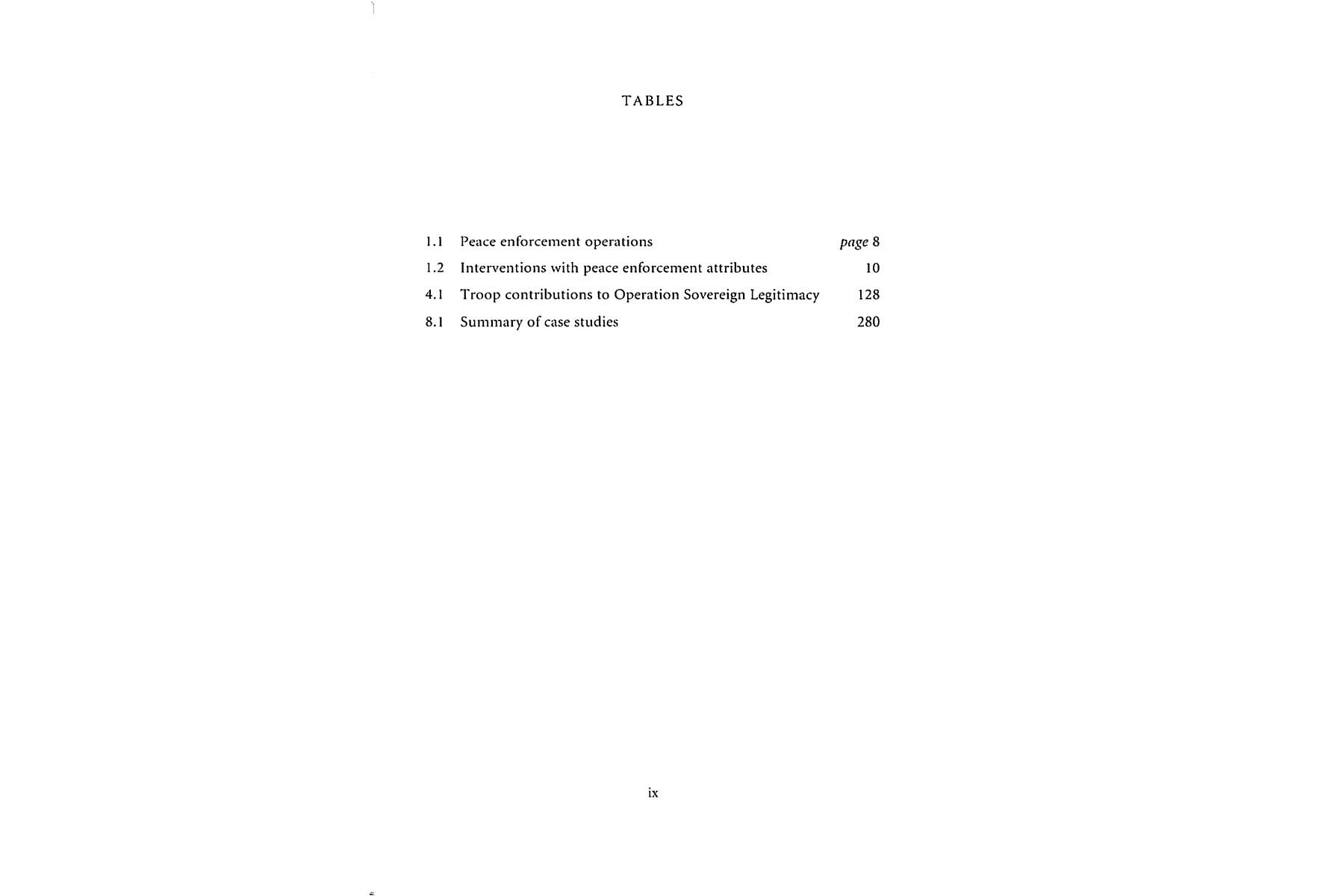 International Organisations and Peace Enforcement