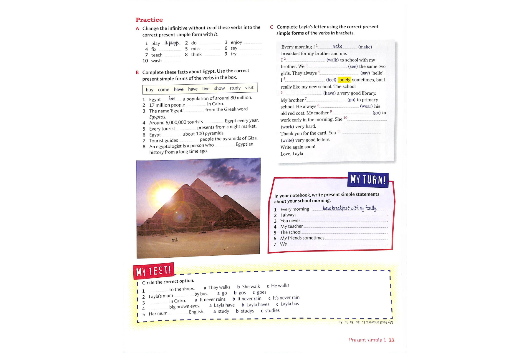 Active Grammar Level 1 with Answers and CD-ROM