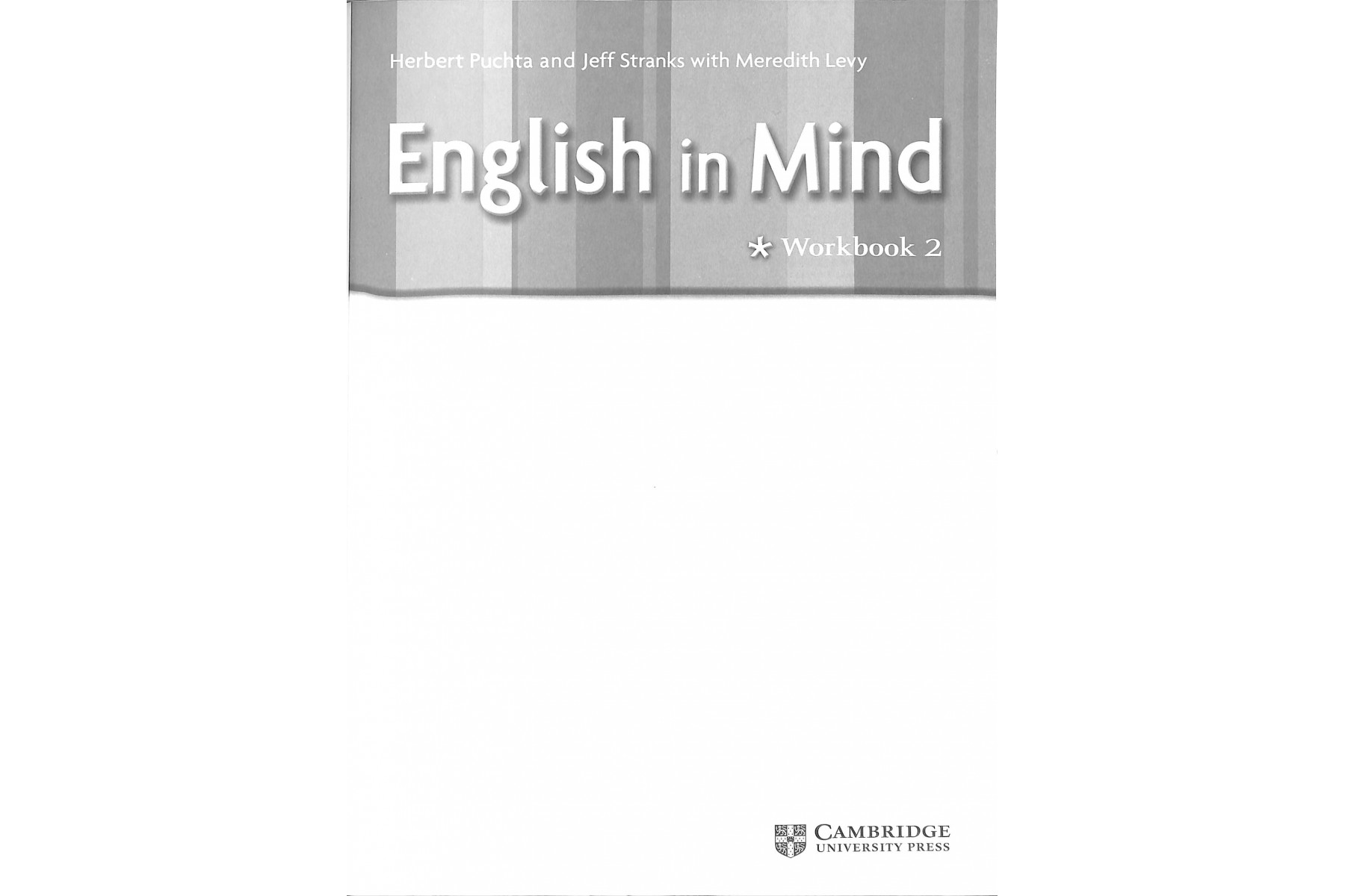 English in Mind 2 Workbook with Audio CD/CD-ROM
