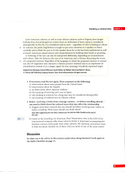 English for Business Communication Student's book