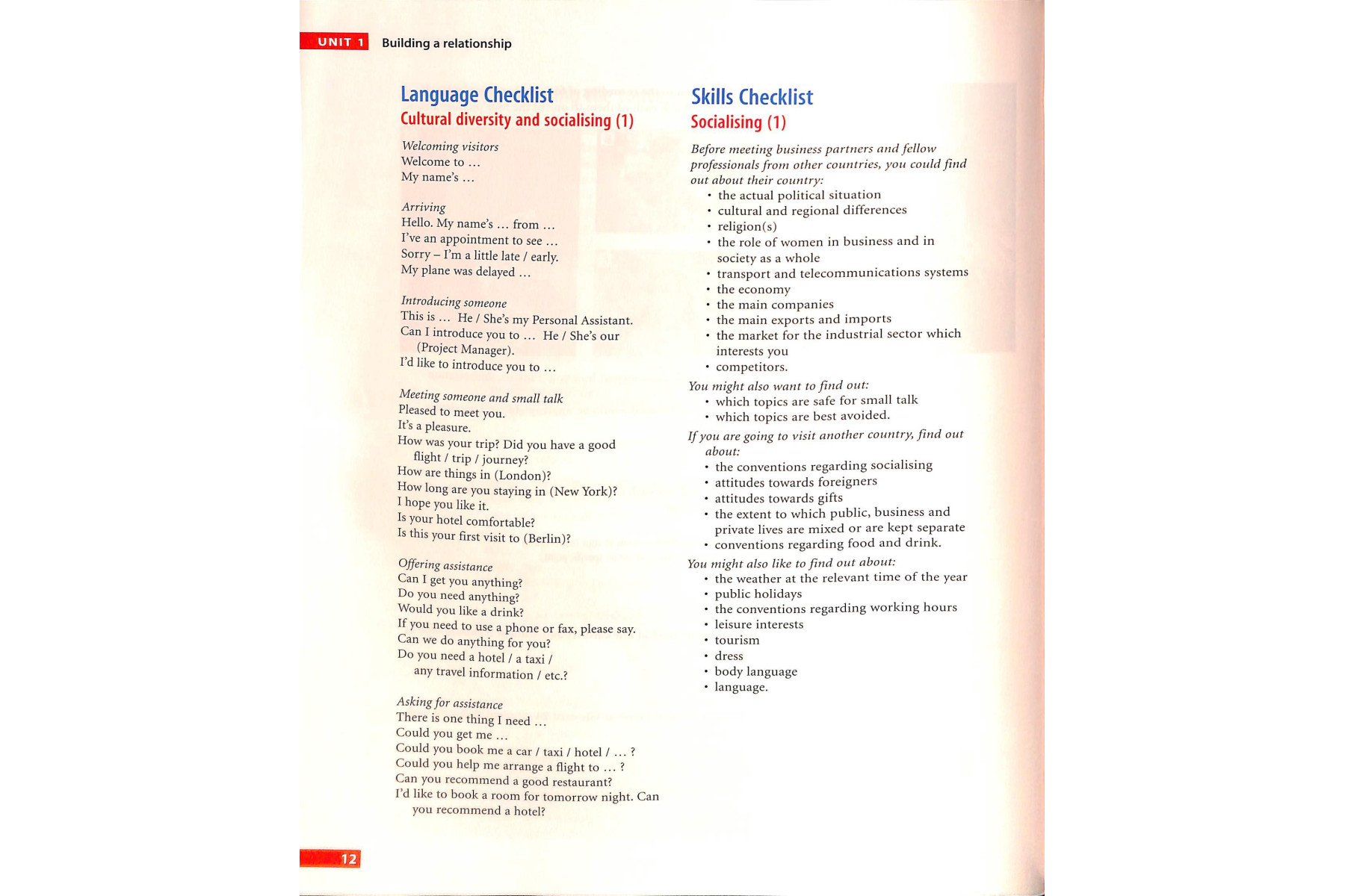 English for Business Communication Student's book