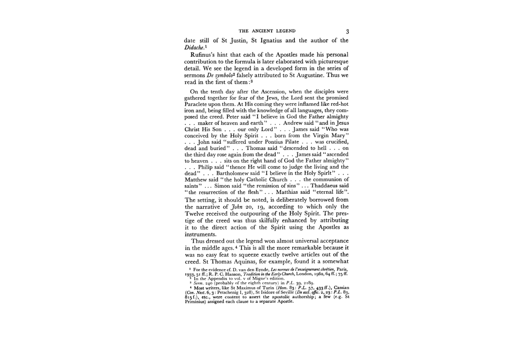 Early Christian Creeds
