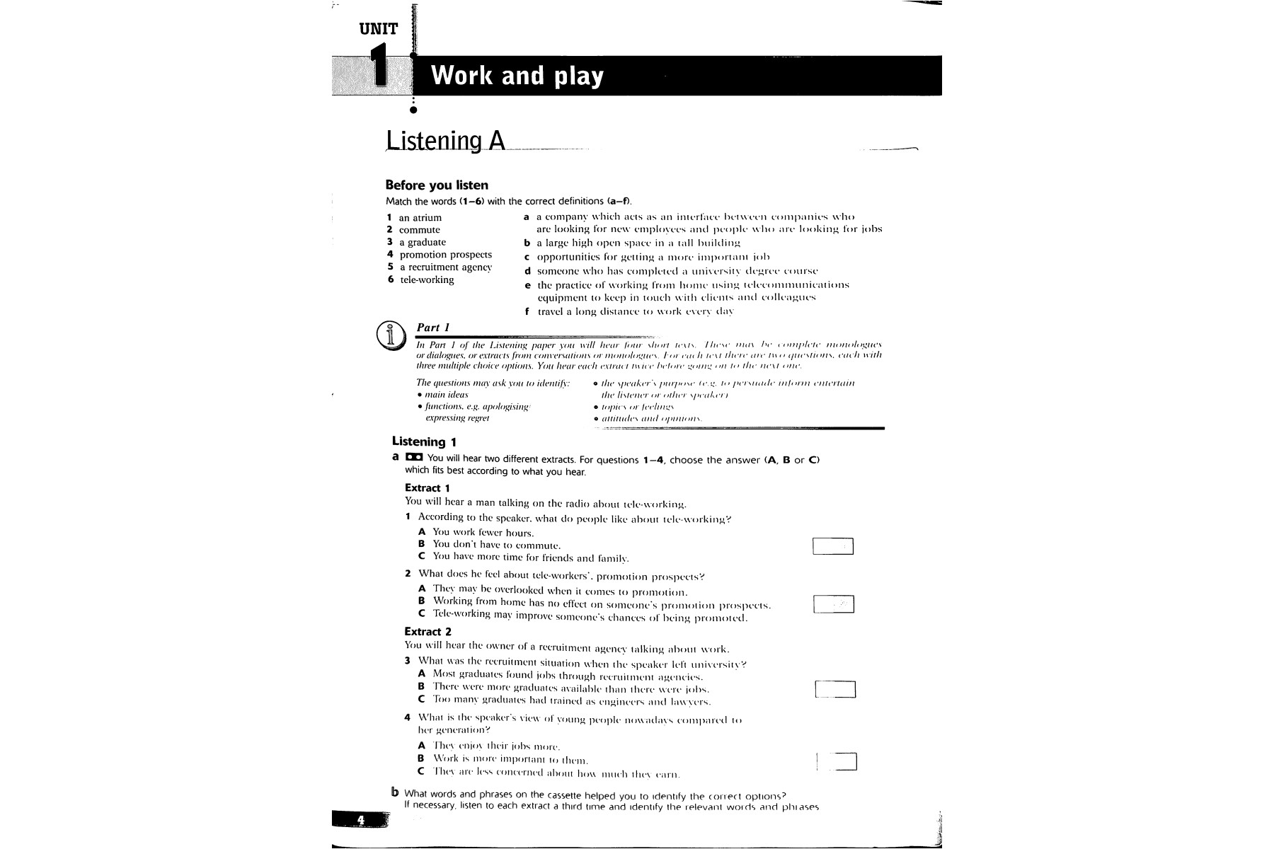Longman Exam Skills Proficiency Listening and Speaking Students' Book