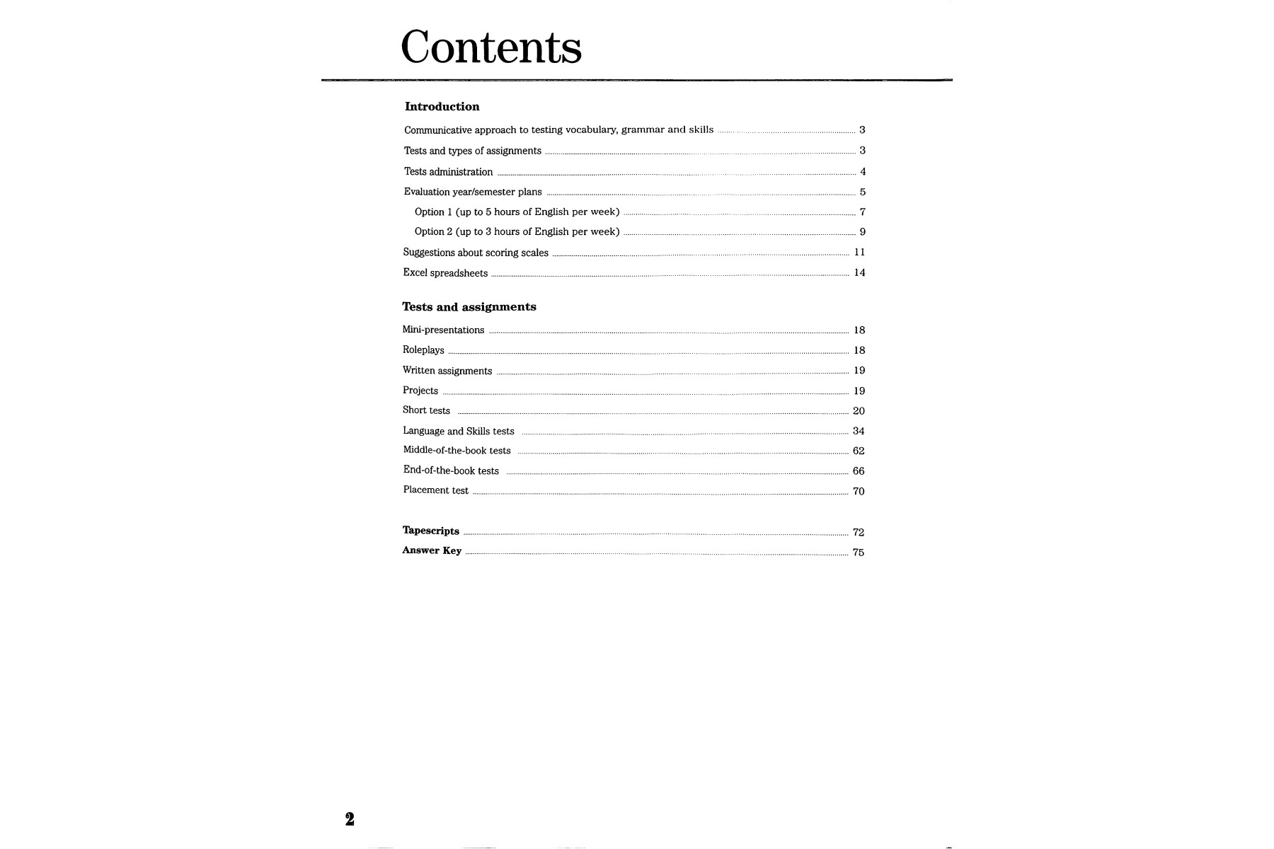 Success Pre-Intermediate Test Book