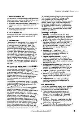 Success Pre-Intermediate Test Book