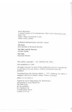 The Trumpet (Batsford Musical Instruments)