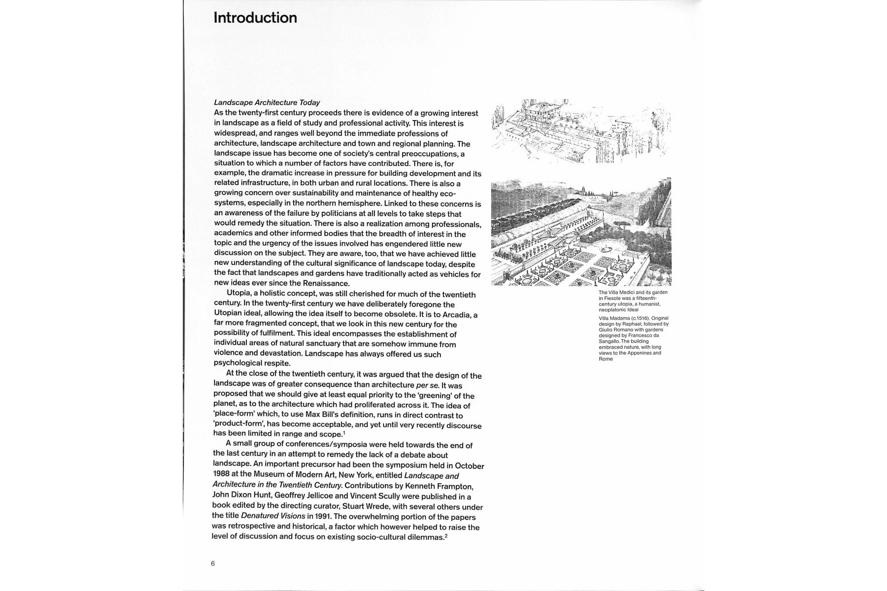 Modern Landscape