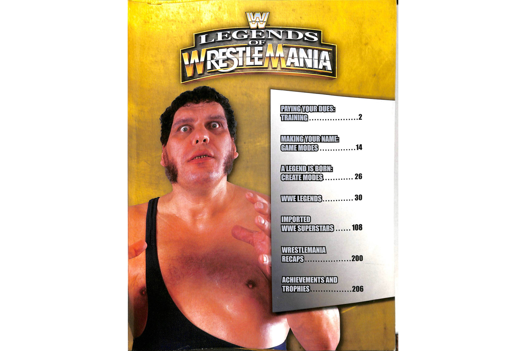 WWE Legends of WrestleMania Official Strategy Guide