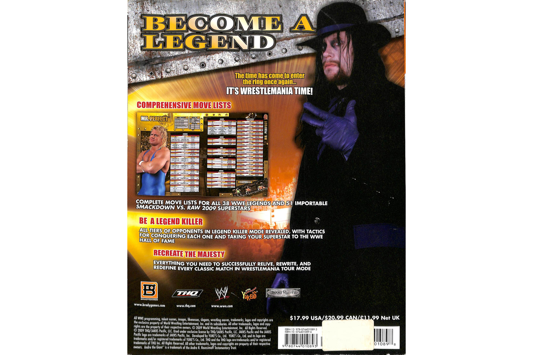 WWE Legends of WrestleMania Official Strategy Guide