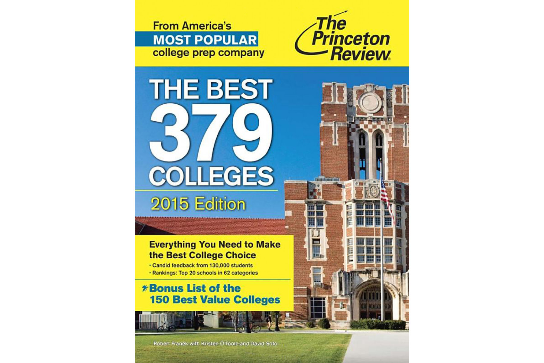 Best 378 Colleges: 2015 Edition (College Admissions Guides)