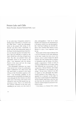 Examples: The Making Of 40 Photographs: Making of Forty Photographs